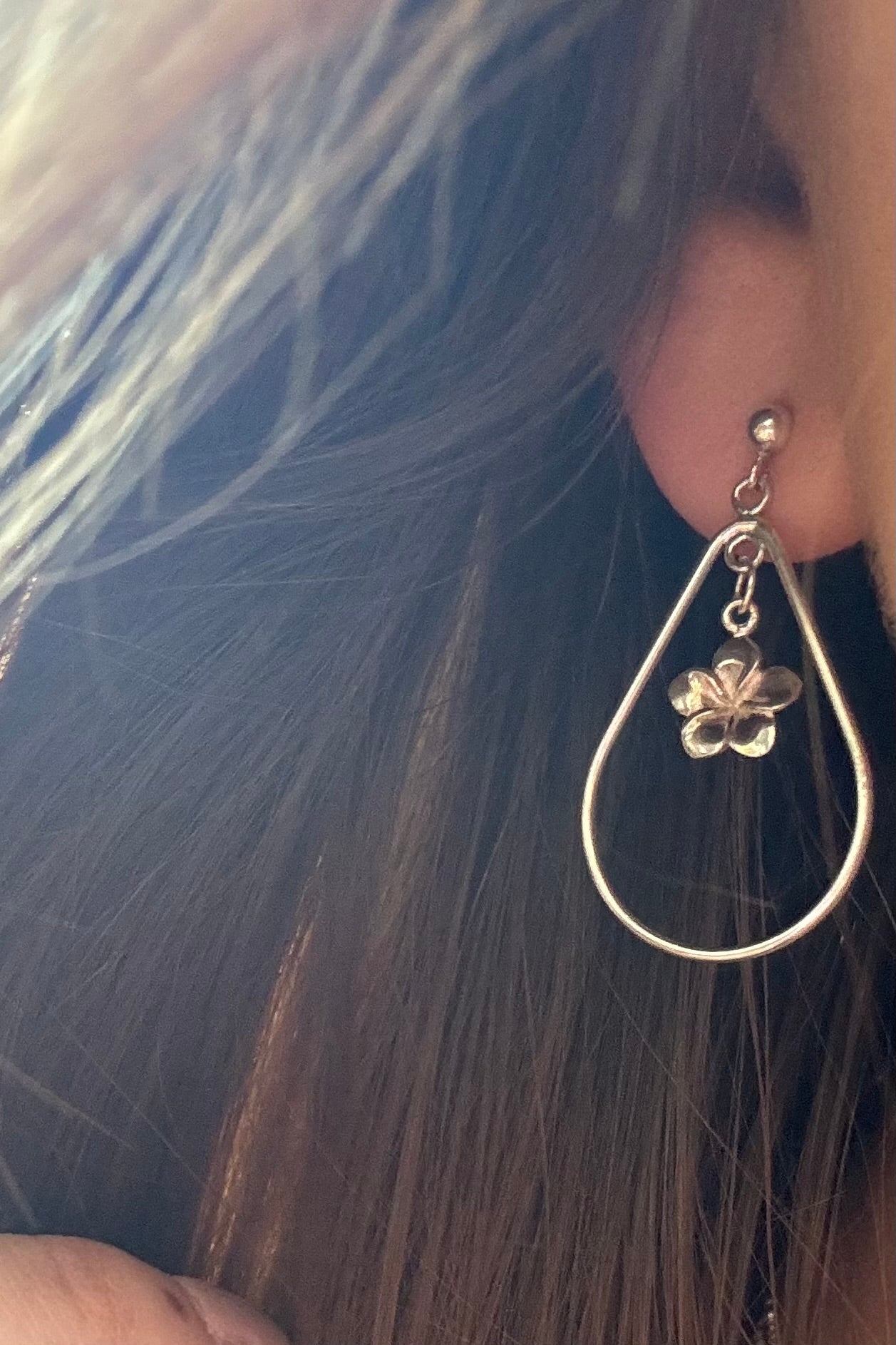 Flower Drop Earrings