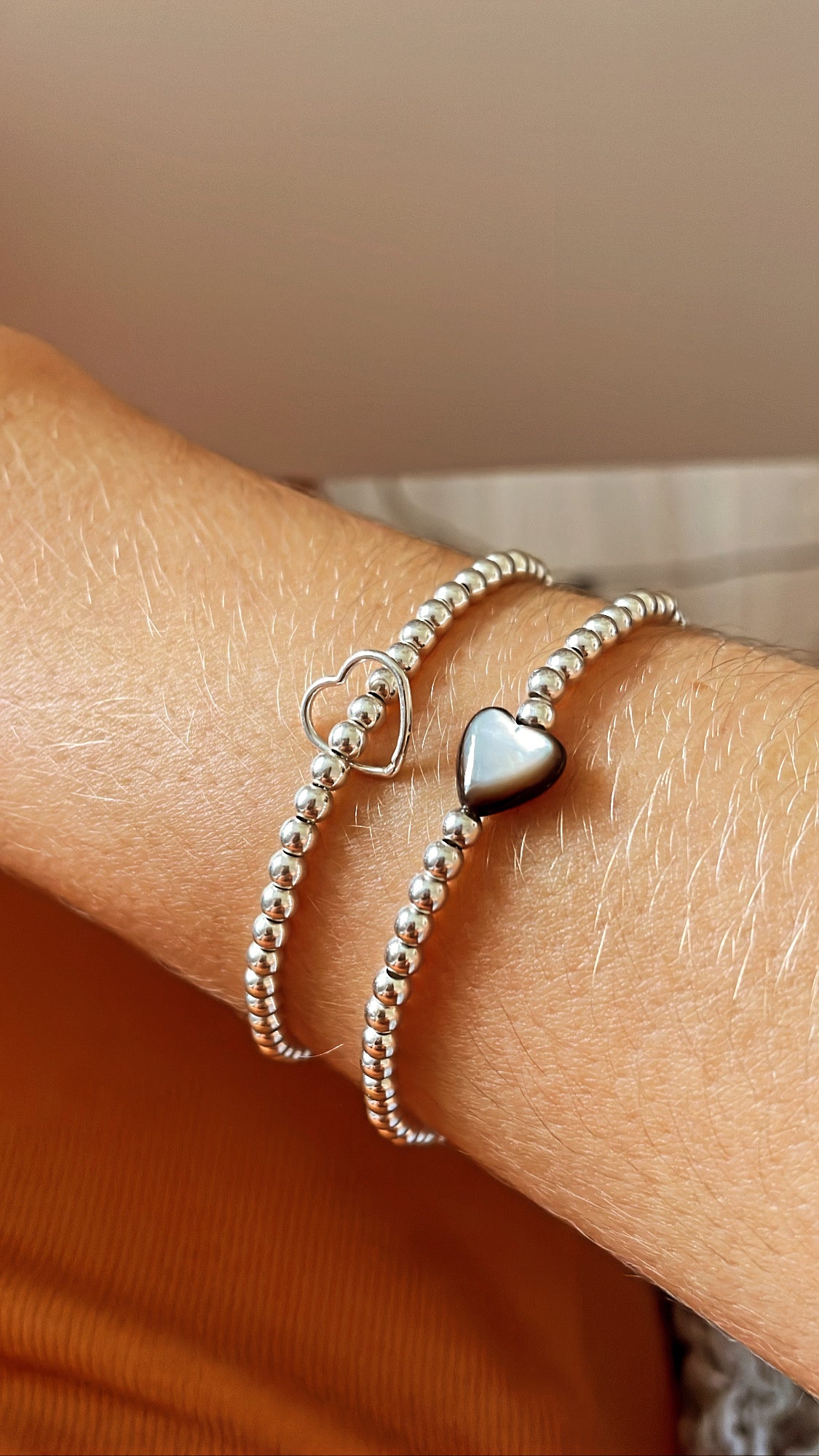 Black Mother of Pearl Bracelet