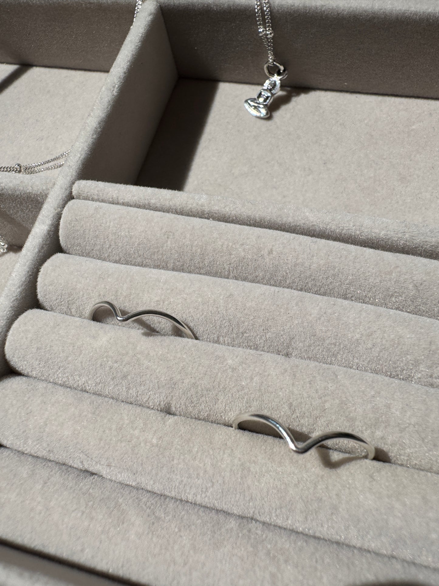 Sterling Silver Chevron Ring