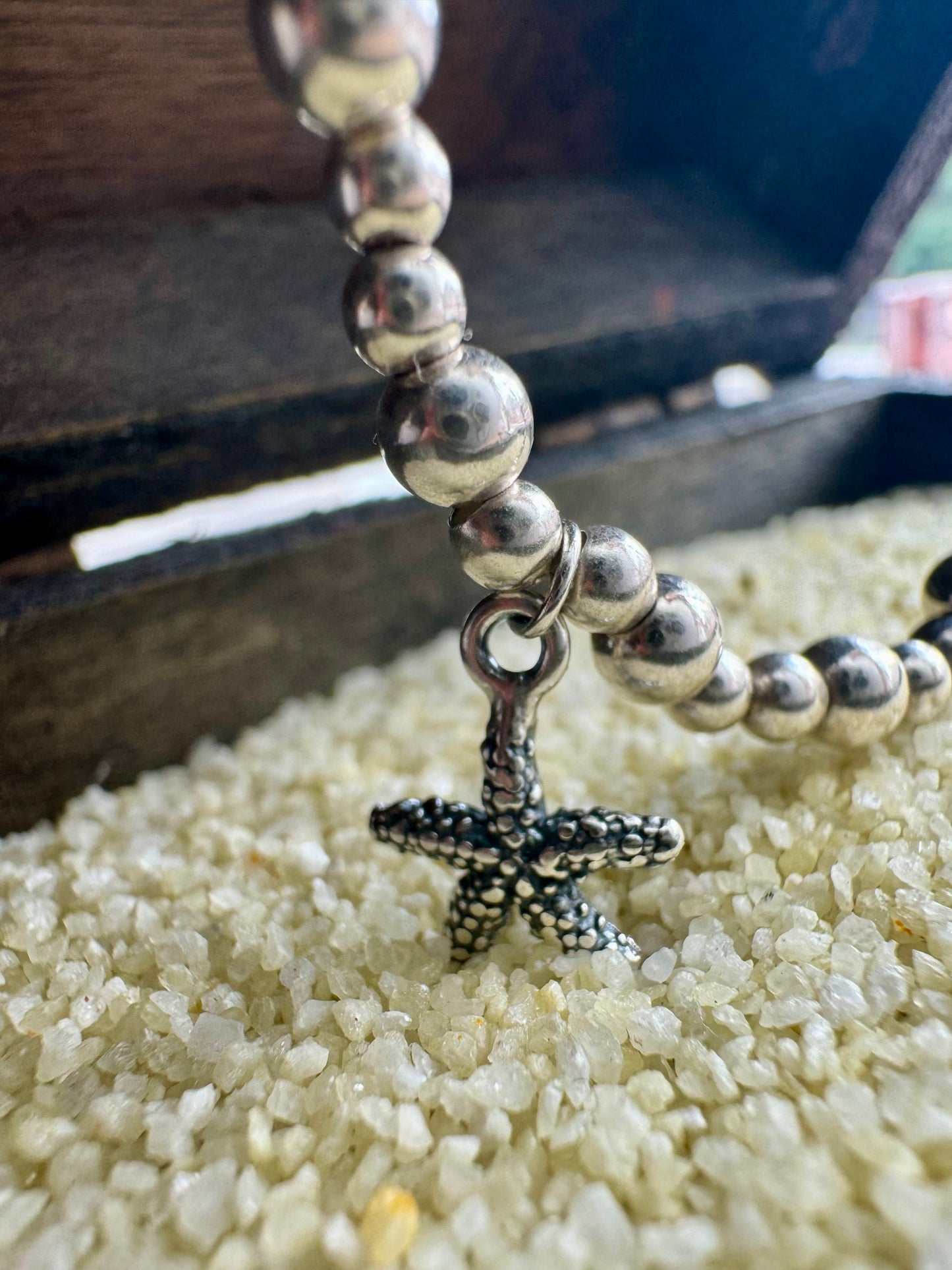 Sterling Silver Starfish Bracelet