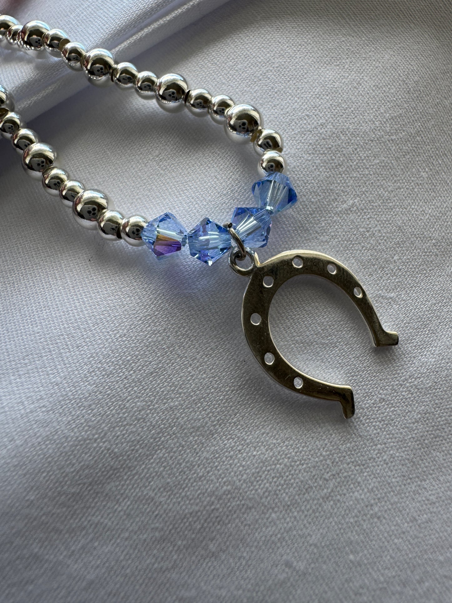 Sterling Silver Horseshoe Bracelet