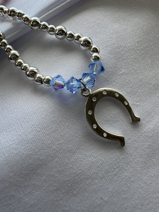 Sterling Silver Horseshoe Bracelet