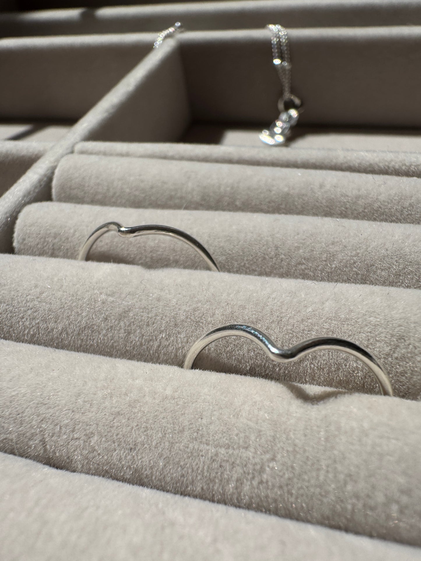 Sterling Silver Chevron Ring