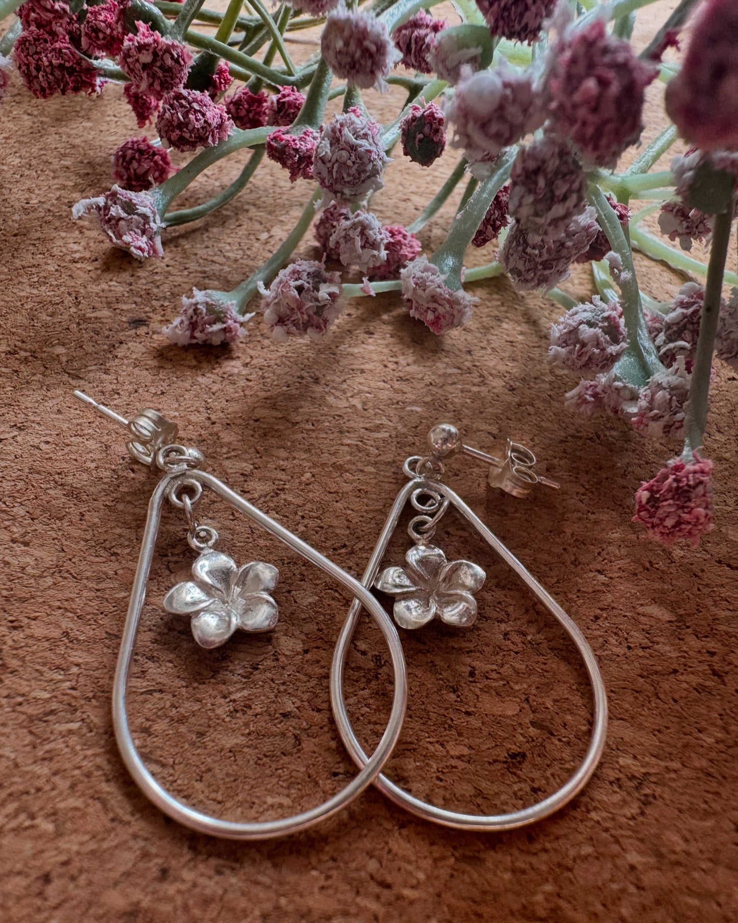 Flower Drop Earrings