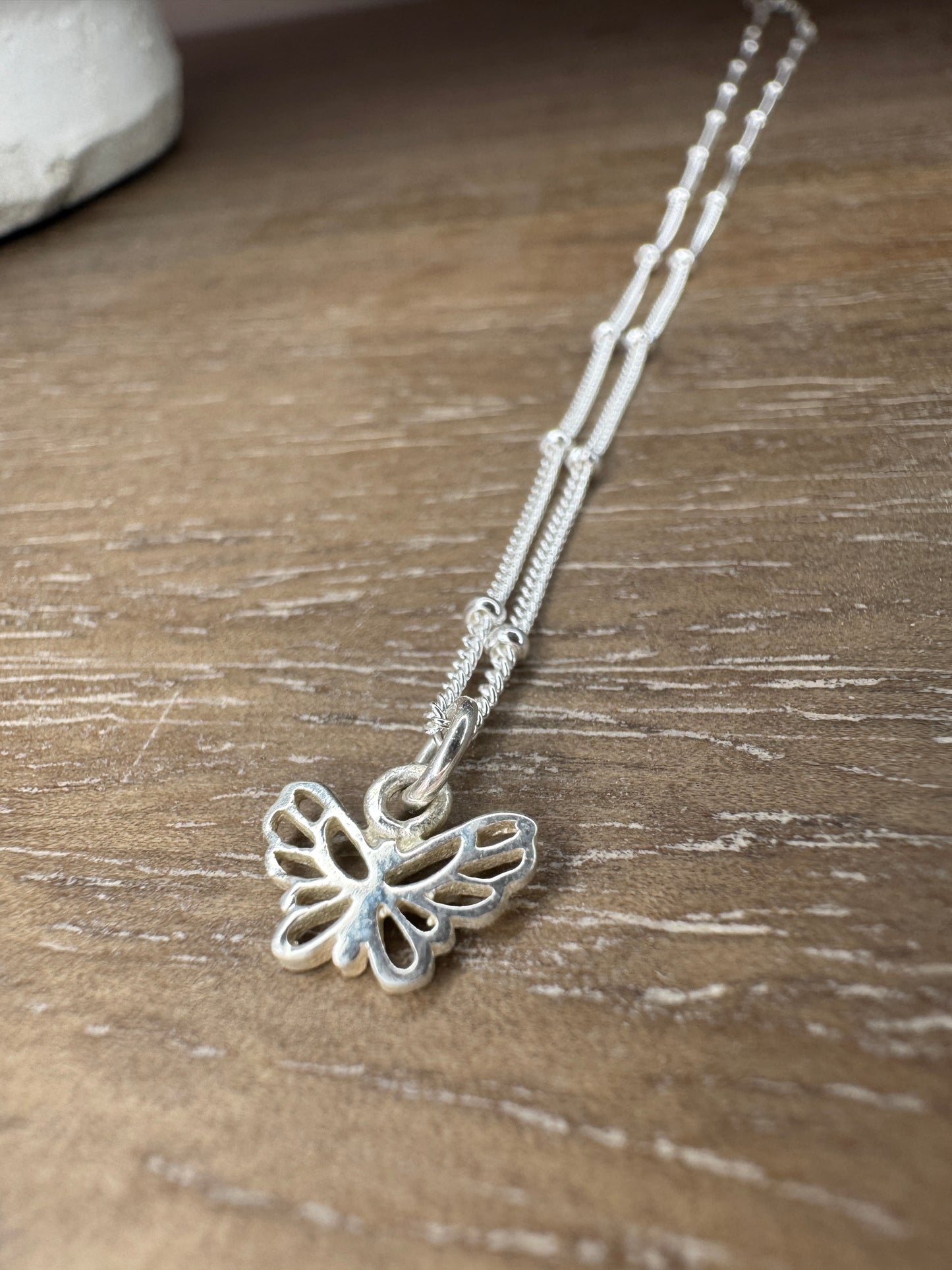 Sterling Silver Butterfly Necklace