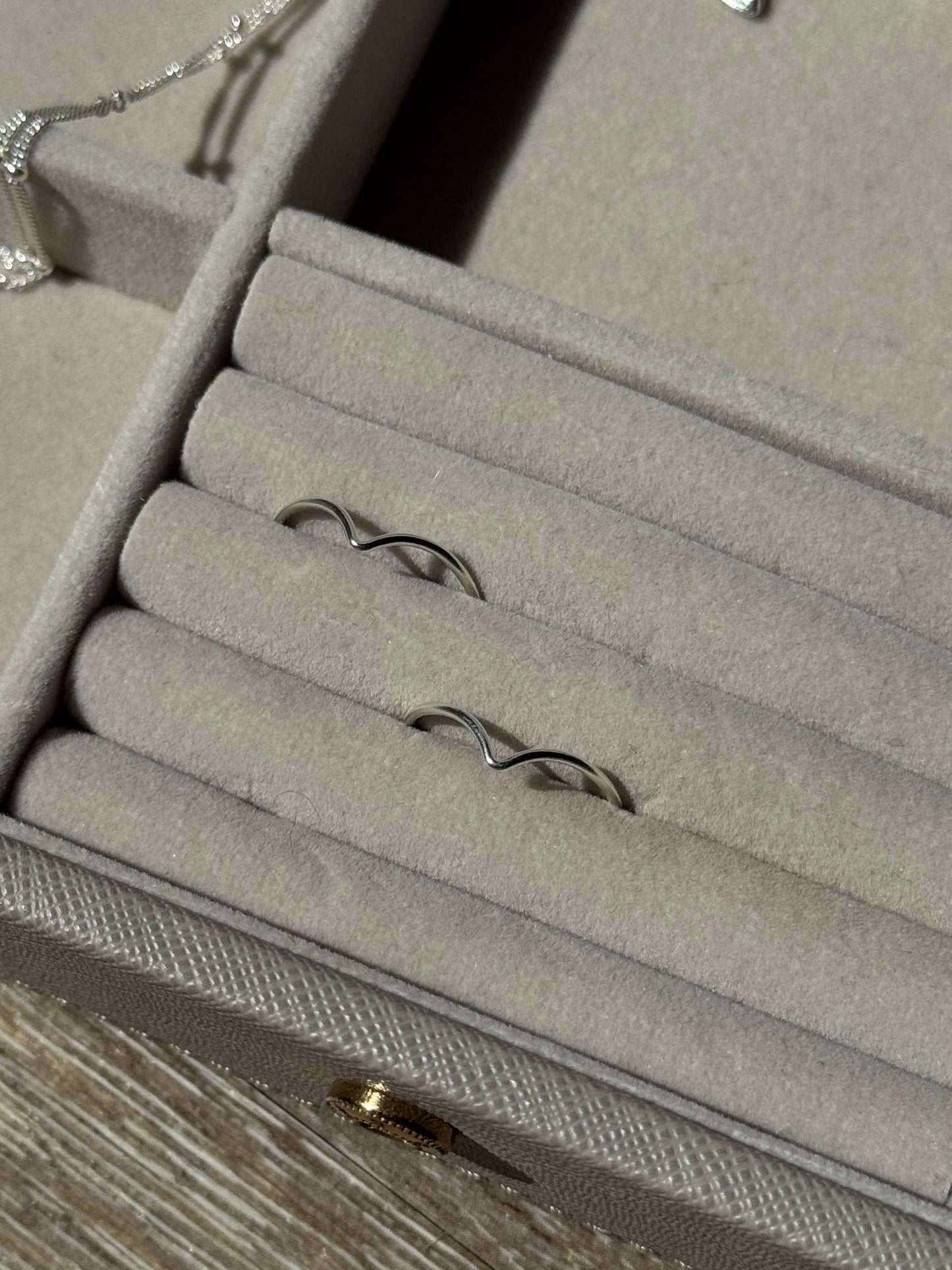 Sterling Silver Chevron Ring